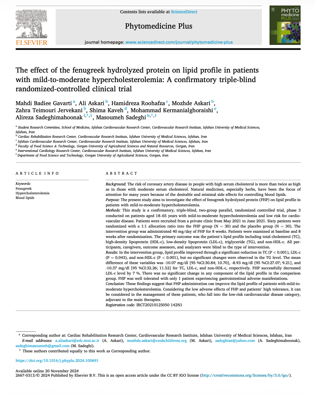 Essai randomisé sur patients avec cholestérol et LDL élevés, parfois triglycérides élevés.