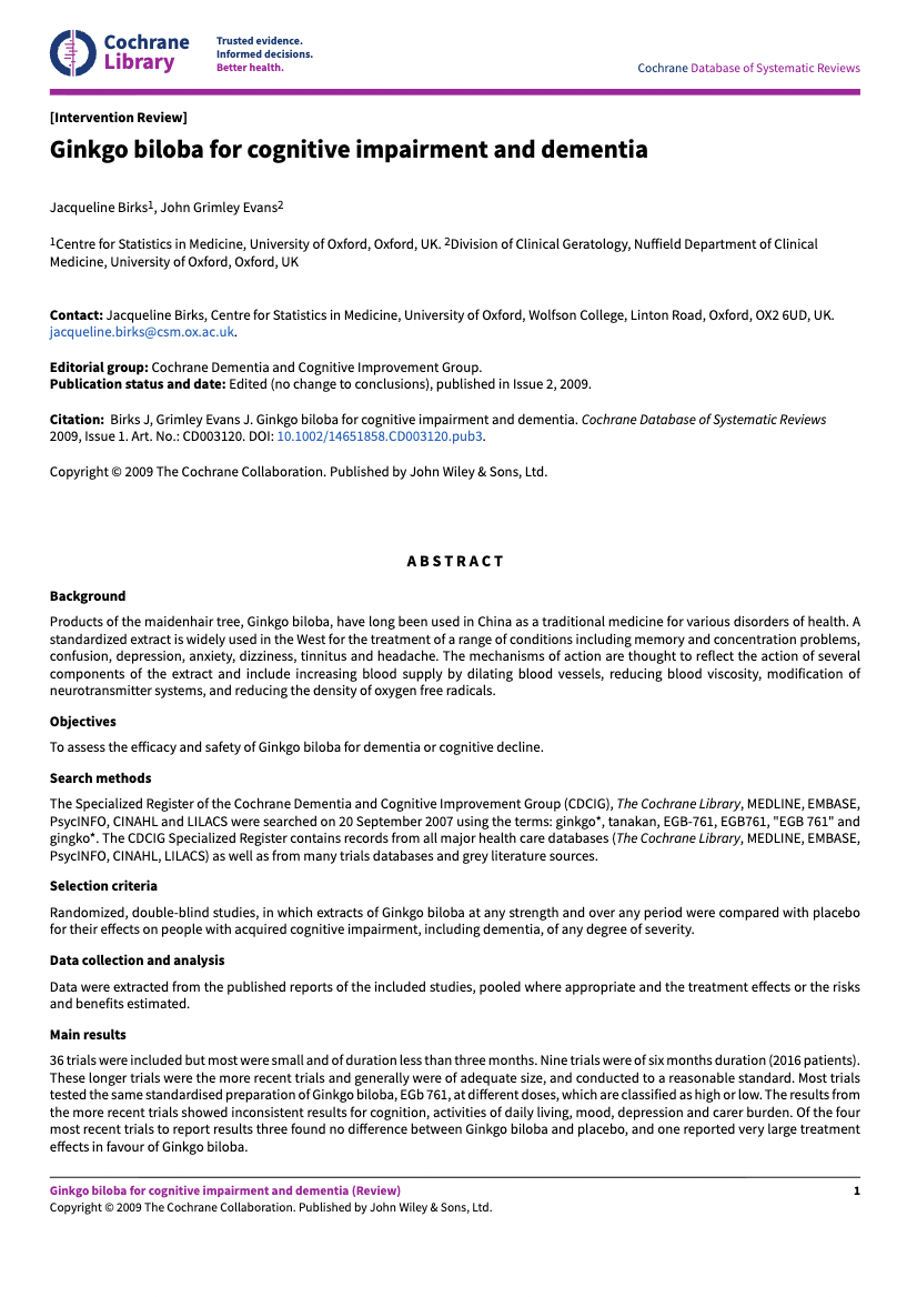 Mémoire Long Terme (Senior)